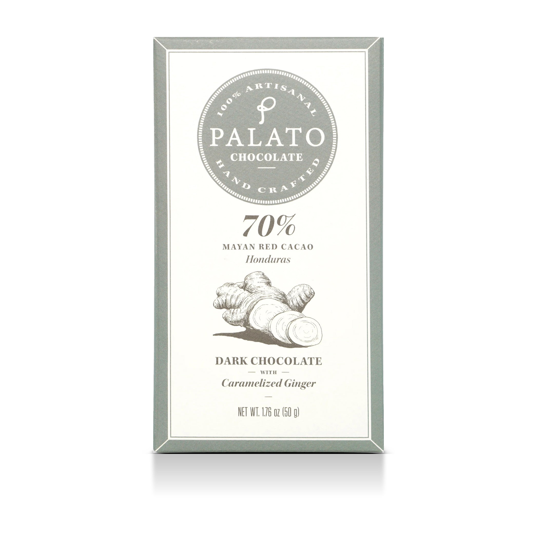 Palato - Chocolate Oscuro 70% - Caramelized Ginger