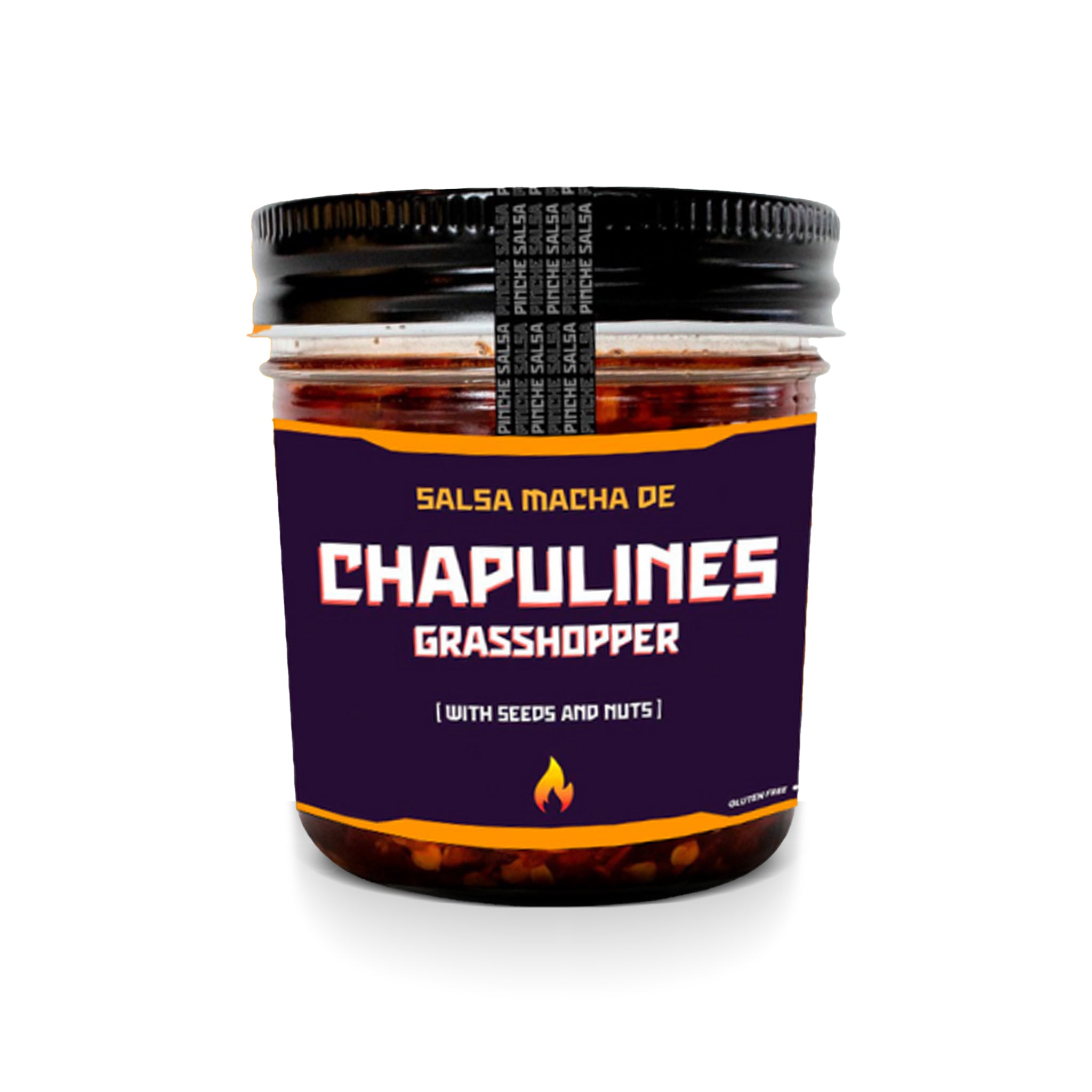 Pinche Salsa Macha - Salsa Picante Chapulines - Mild Spicy