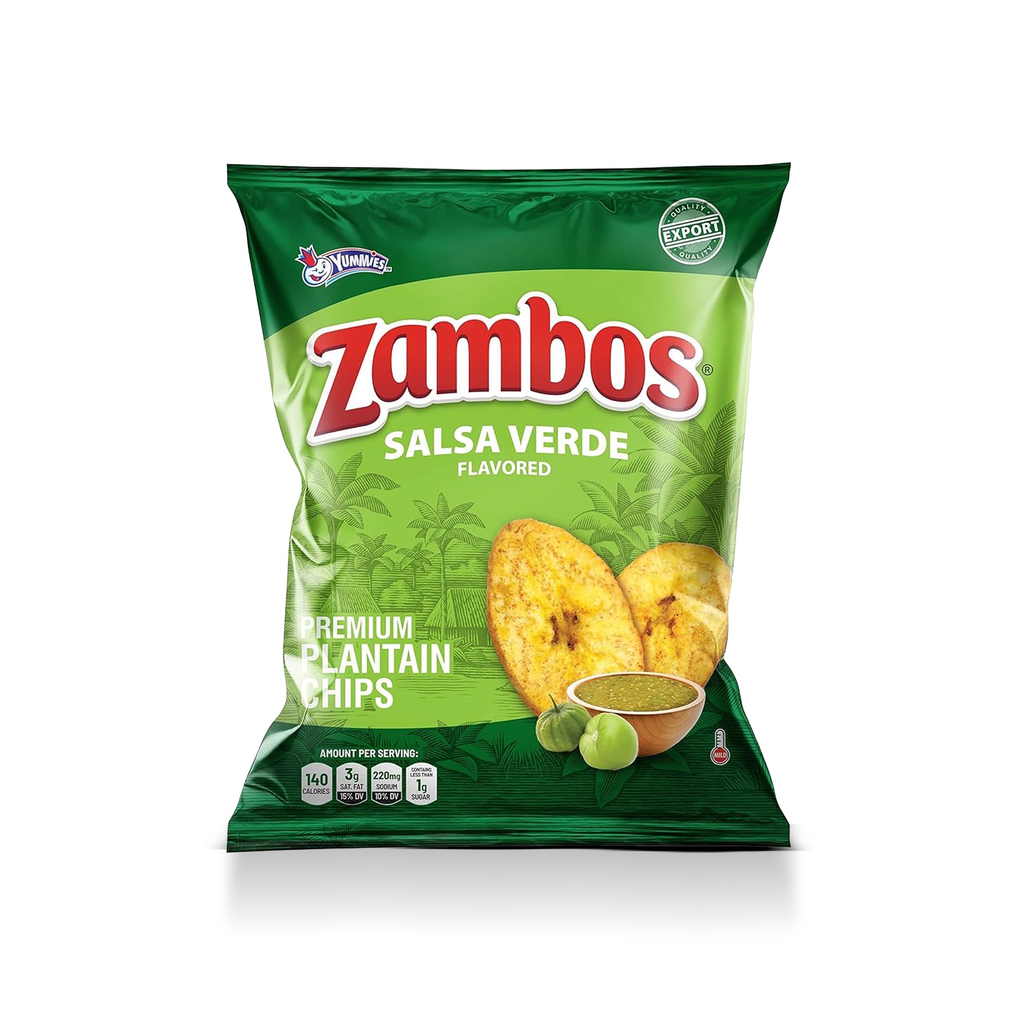 Zambos - Tajadas de Plátano - Salsa Verde