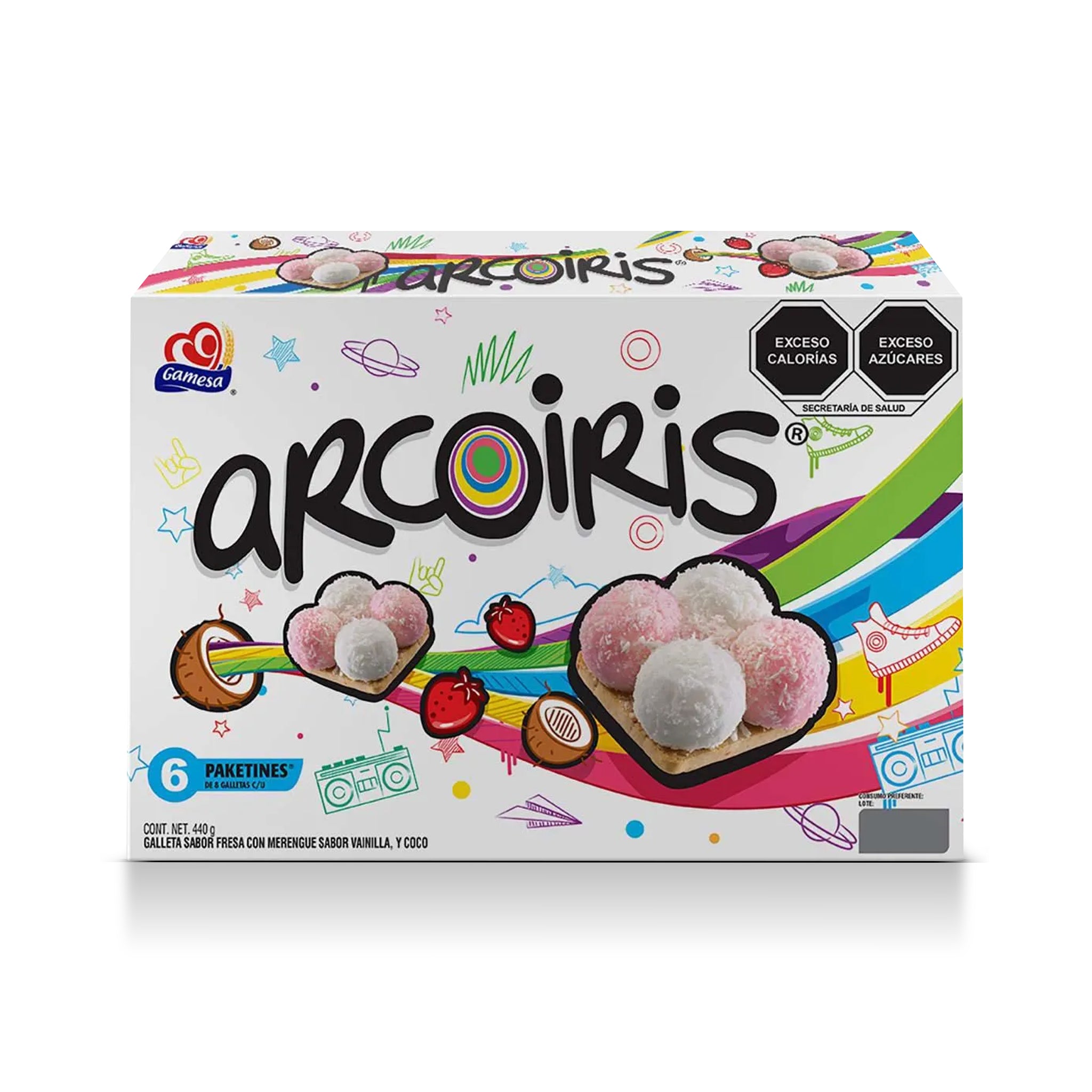 Gamesa - Arcoiris - Caja