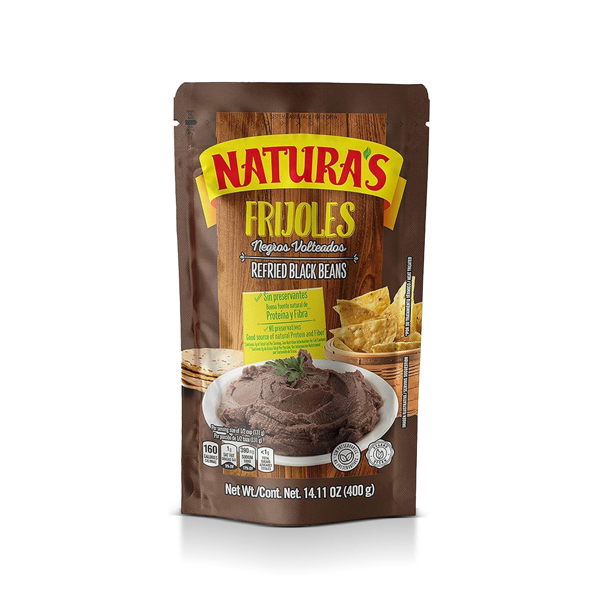 Natura’s - Frijoles Refritos - Negros