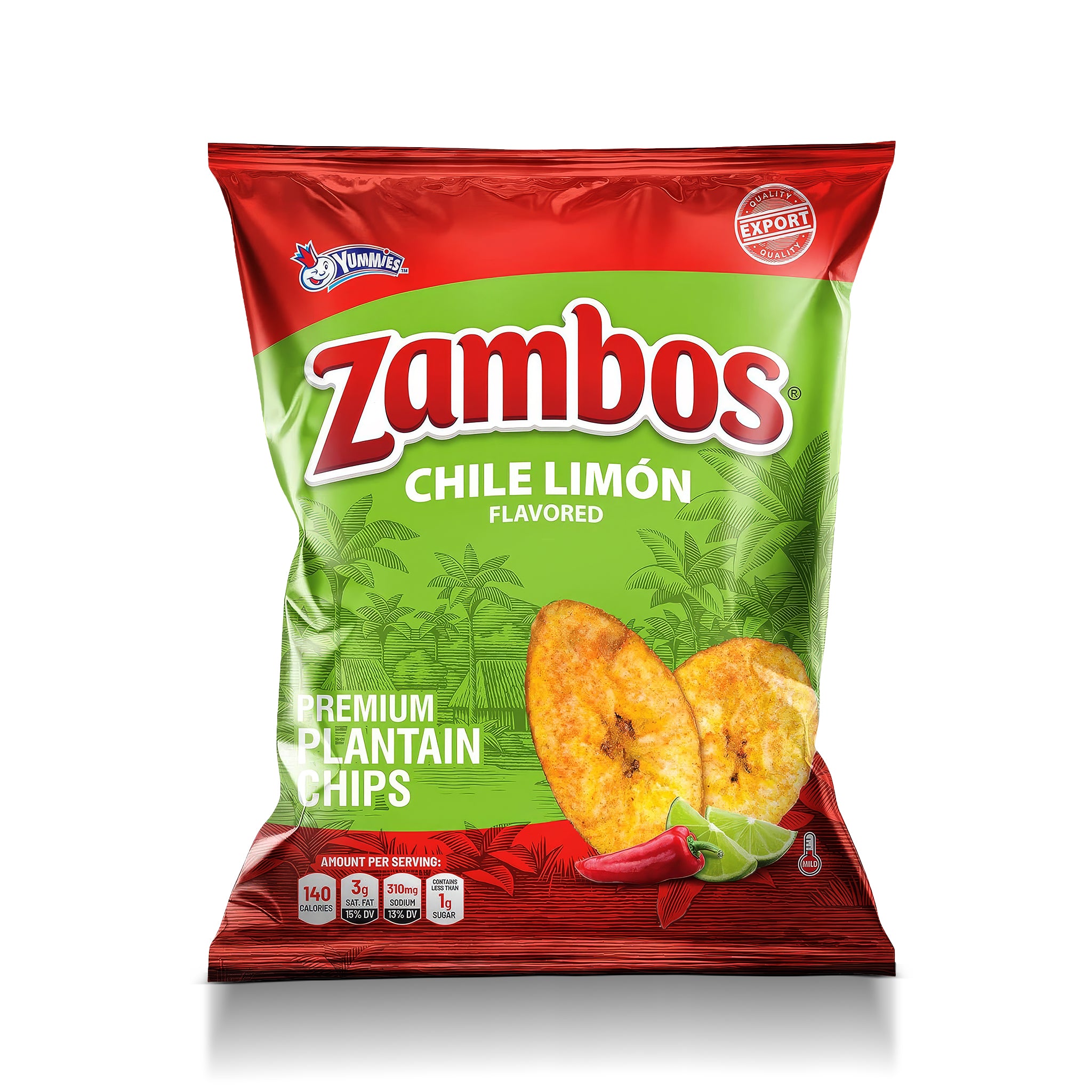 Zambos - Tajadas de Plátano - Chile / Limón